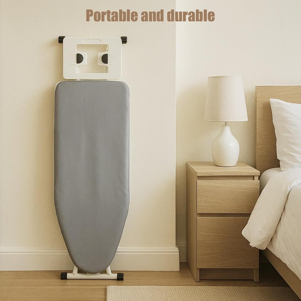 Ironing Boards Adjustable Heights Cotton Cover with Iron Rest TopIron Board Universal Extra Wide Lightweight Iron Board Rack