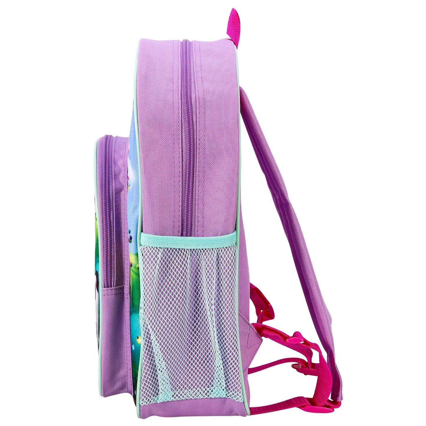 Gabby'S Dollhouse Kids Childrens Premium Backpack School Rucksack Travel Bag with Side Mesh Pocket And Front Zipped Pocket