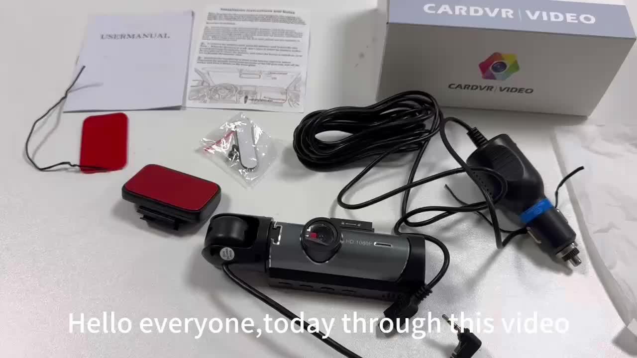 2026 Latest Dual-Lens Car Dash Cam, 1080P Front And In-Car Recording, Optional 32GB Memory Card, Equipped with 3.16-Inch IPS Screen, Night Vision, G-Sensor, Vehicle Safety Monitoring, Motion Detection, Loop Recording, Car Dash Cam, Dual-Lens Design