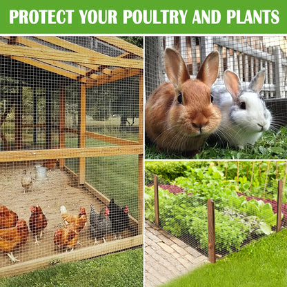 1pc 91CMX10M Chicken Wire Fence Garden Pet Cage Rabbit Net Poultry Net Garden Hexagonal Fence, Flower Net, Dirty Fence, Suitable For Yard Fence, Garden Fence Is Very Strong And Not Easy To Break