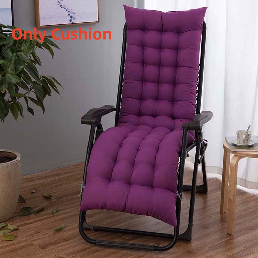 Garden Bench Cushion Chair Cushion, Sun Lounger Cushion Pads 160*50*8cm Thick Garden Recliner Chair Replacement Anti-Slip Cushion Sunbed Cushion 2 3 Seater Seat Pad for Porch Swing Patio Lawn Various Colour Options