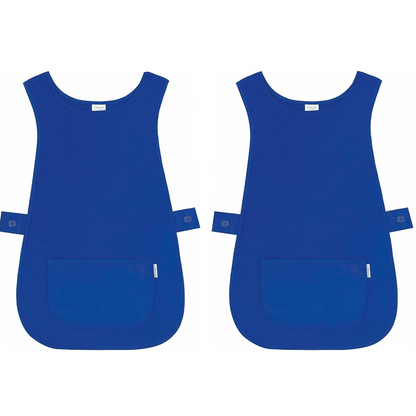Pack of 2 Self Tabard Apron | Aprons for Men, Women, and Ladies | Professional Cooking Aprons with 2 Pockets | Adjustable Kitchen Apron for Baking, BBQ, Grilling, Gardening, Crafting, Cleaning, Painting, Barista, Restaurant Work | Cute & Stylish Gift Apro