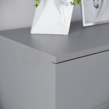 Chest of Drawers 5 Drawer Dresser with Metal Handles & Anti-Bowing Support, Bedroom Storage Furniture in White, Black, Grey & Pine – Spacious & Sturdy
