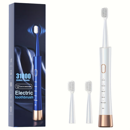 Sonic Electric Toothbrush - High Power Rechargeable Toothbrushes, 5 Adjustable Modes Father'S Day, Mother'S Day Gift