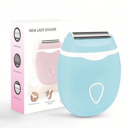 Electric Shaver for Women, Electric Razor Bikini Legs Underarm Public Hairs Portable Trimmer, Wet And Dry Use(No Batteries)
