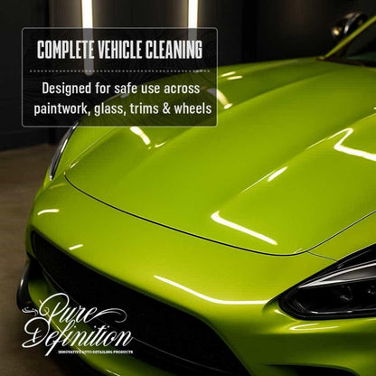 Waterless Car Wash Spray 500ml Wash Wax and Gloss Shine with Carnauba Wax No Hosepipe Needed for Car Detailing On the Go