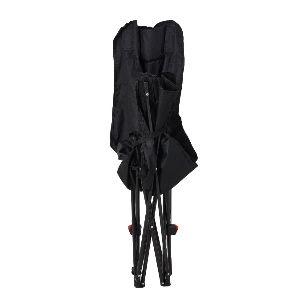Portable High-Back Moon Chair (Three-Position Adjustment) Seat or Recline, Side Storage Pocket,Foldable Outdoor Chair Camping Picnic Lounger, Midday Rest Fishing Chair, Garden Seat Three Colours Available (Complimentary Storage Bag)