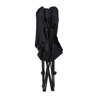 Portable High-Back Moon Chair (Three-Position Adjustment) Seat or Recline, Side Storage Pocket,Foldable Outdoor Chair Camping Picnic Lounger, Midday Rest Fishing Chair, Garden Seat Three Colours Available (Complimentary Storage Bag)
