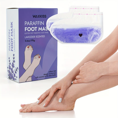 WAXKISS Paraffin Beauty Wax Set for Hand And Foot Masks, Perfect for Home Care with a New Formula That Provides Long-Lasting Warmth. Enjoy a Smooth And Gentle Experience with Precise Care for Your Hands And Feet