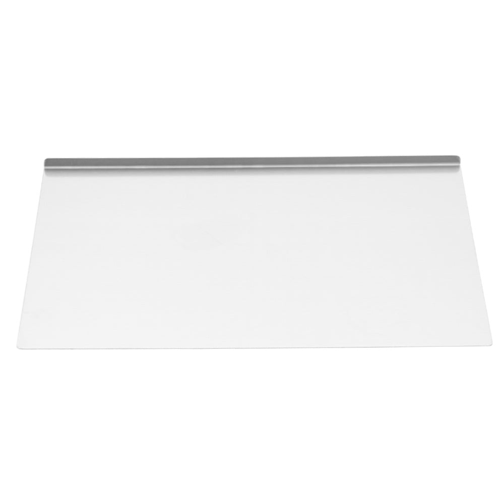 Medium/Large/Extra-Large Stainless Steel Chopping Board, thickened one-piece construction, designed for kitchen tasks. Suitable for vegetable preparation, pizza and cake bread kneading, and fruit processing. Freestanding food preparation surface and knead