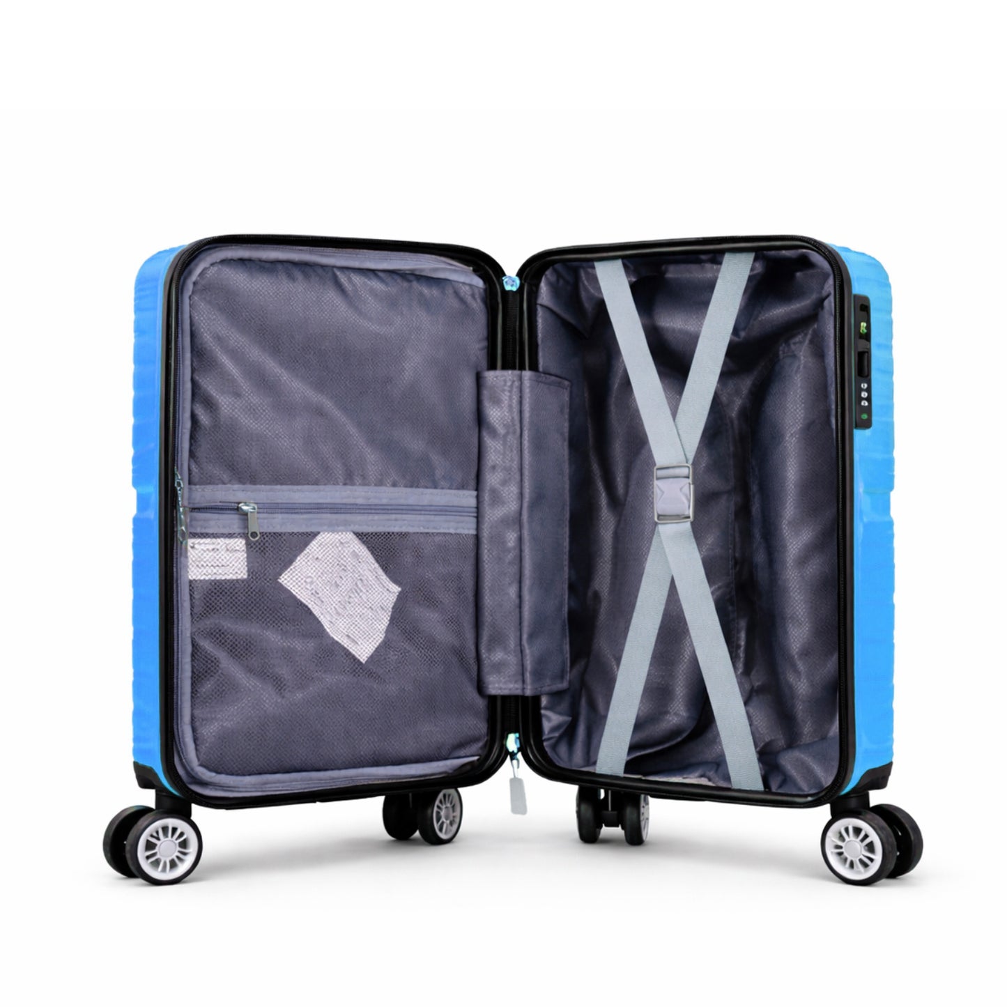 1611 RYANAIR UNDERSEAT CABIN TROLLEY CASE 40 X 25 X 20 CM DETACHABLE WHEELS