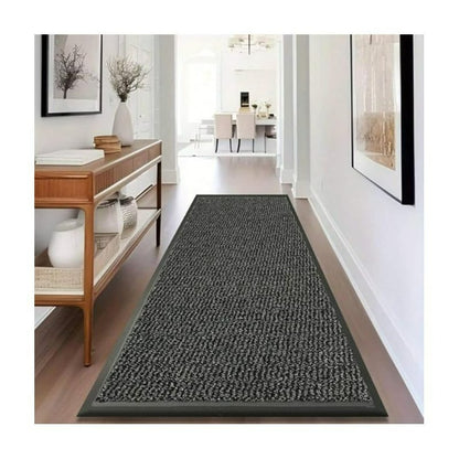 1pc Sunny Indoor & Outdoor Rug – Heavy-Duty Non-Slip Rubber Backed Doormat, Hallway Runner & Large Area Rug, Washable Dirt-Trapper Floor Mat for Entrance, Patio, Garden, Kitchen & Home Flooring