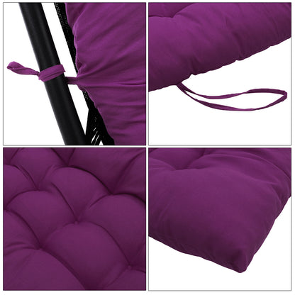 Thickened Recliner Cushion Beach Seat Cushion Office Sofa Chair Cushion Lunch Break Chair Cotton Cushion Rocking Chair Cushion 48*125*8cm