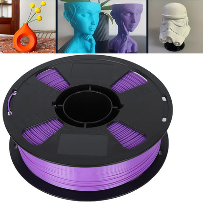 1kg/roll PLA+ 3D Printing Filament - Super Tough & Low Shrink FDM 3D Printer Compatible, 1.75mm Diameter with +/-0.03mm Layer Precision, Bubble-Free Spool Suitable for Most FDM 3D Printers (PLA/PETG/PLA+)