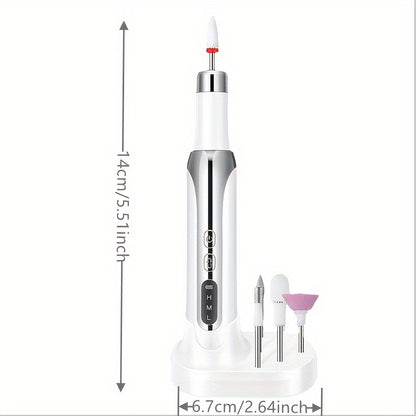 Professional Nail Drill Machine Electric Manicure Milling Cutter Set Mini Nail Files Sander Gel Polish Remover Tools