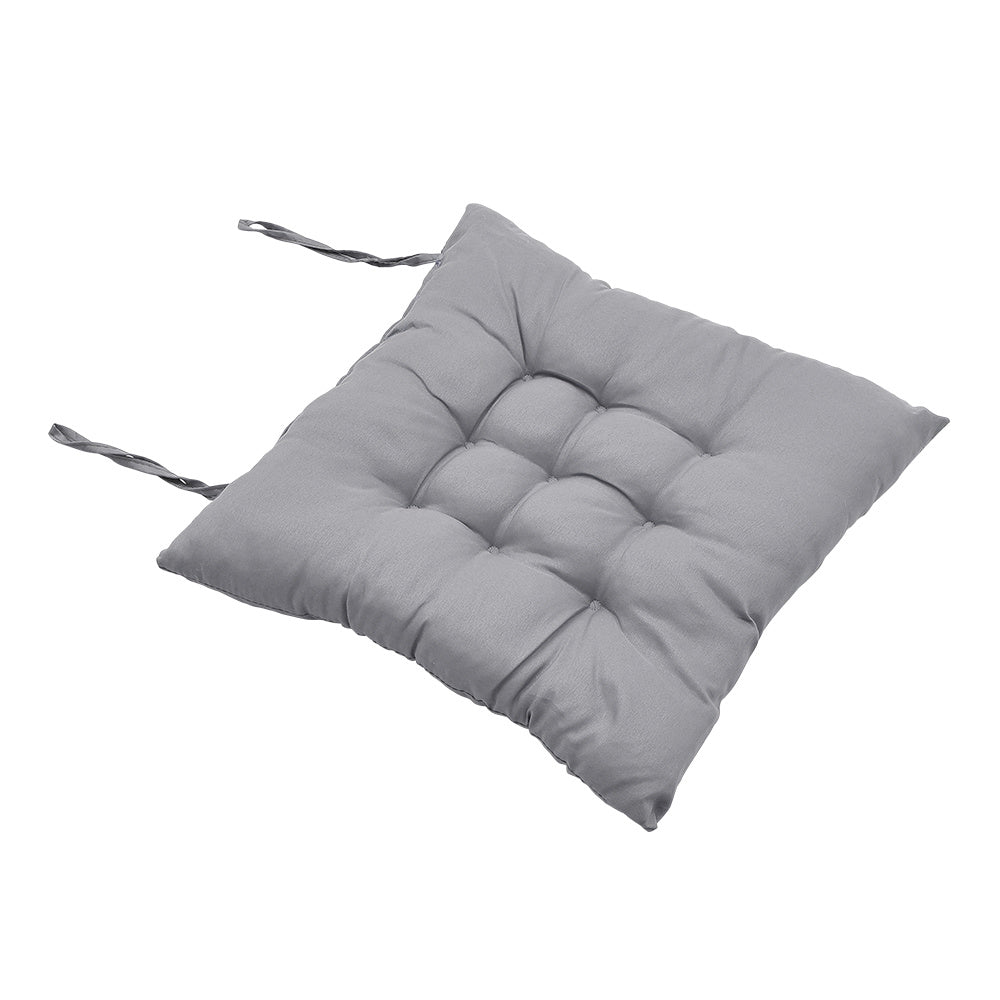 4pcs Solid Coloured Chair Cushions - Machine Washable and Durable, with A Knitted Design for Comfort and Support, Suitable for Garden, Dining and Office Chairs 40*40*5 Cm, Multi-colour Choice