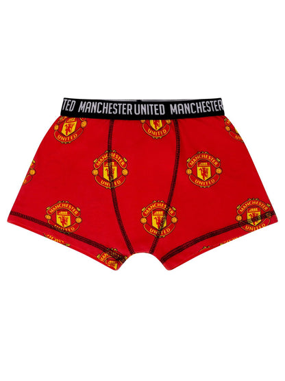 Manchester United - 100% Cotton - Briefs/Trunks 3 Pack ()