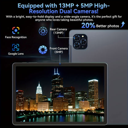 TABWEE T90 Android 16 Tablet 11 Inch FHD 24GB RAM 128GB ROM 2TB Expandable 8000mAh Gemini AI 13MP Camera Widevine L1 2-in-1 with Keyboard Mouse Stylus