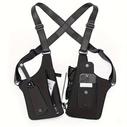 Multi Functional Lightweight Outdoor Vest Bag with Adjustable Shoulder Straps