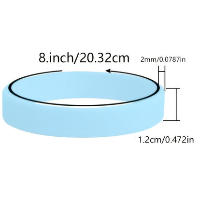 32pcs Customizable Silicone Glow S | Available in Bright Orange And Soft Pink, Perfect for Weddings, Bridal Showers, Housewarming Parties, And More