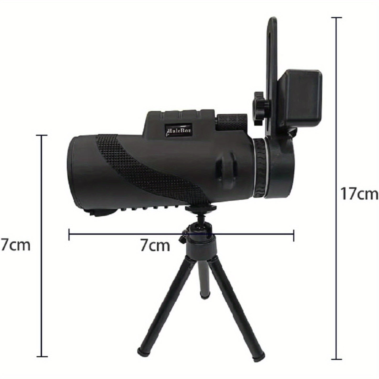 Astronomical Telescope, Refractor Telescope with Tripod Astronomy Starter Scope