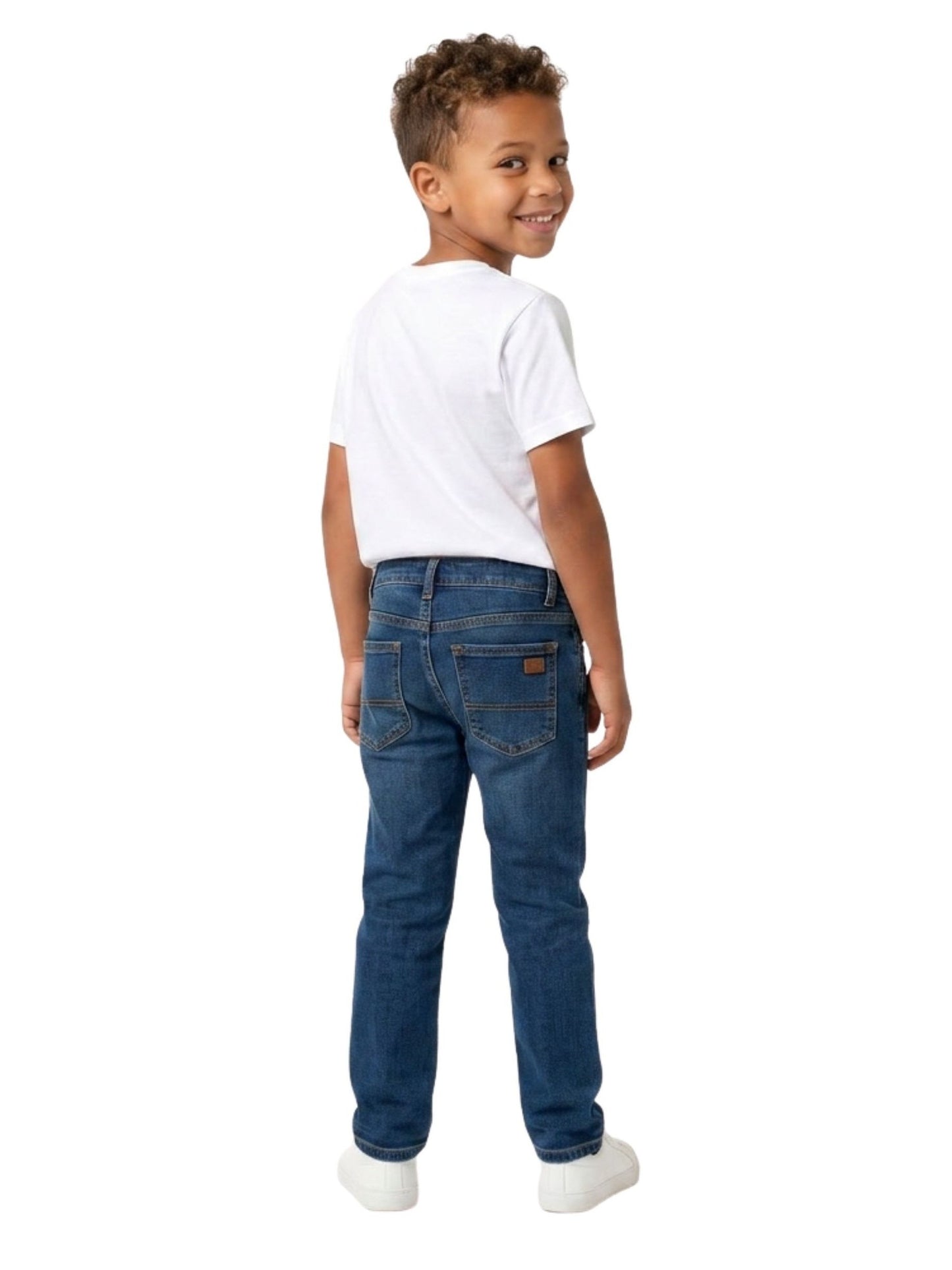 5 Pack Kids White T-Shirt Ages 5-13 Years - Soft Kids Cotton Blend T-Shirt - Stretch Kids Tops for any Occasion - Durable Comfort Fit Kids Clothes Boys & Kids Clothes Girls - Kids Tees Local UK Shipping