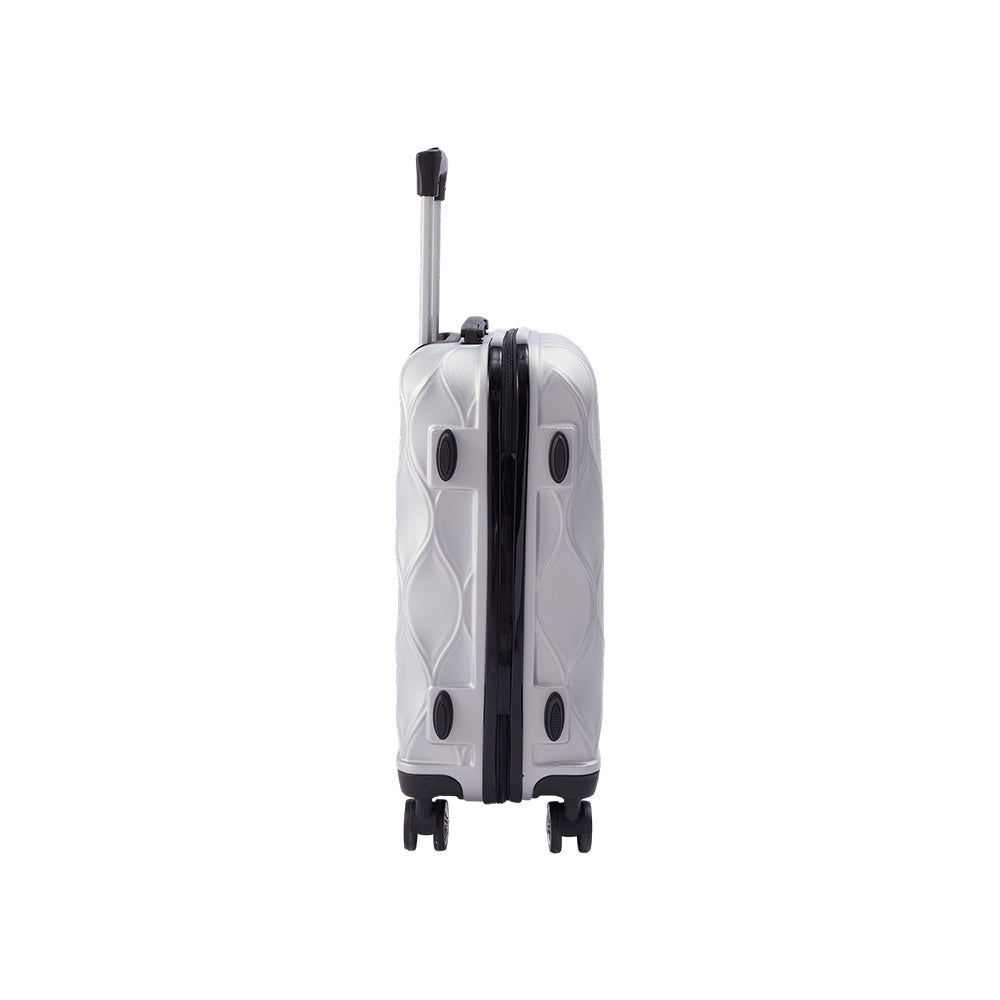 20 Inch Travel Suitcase with Spinner Wheels, Durable Hardshell Carry on Luggage for Business Trips & Weekend Getaways, Lightweight Rolling Luggage for Men & Women, Fashion Luggage
