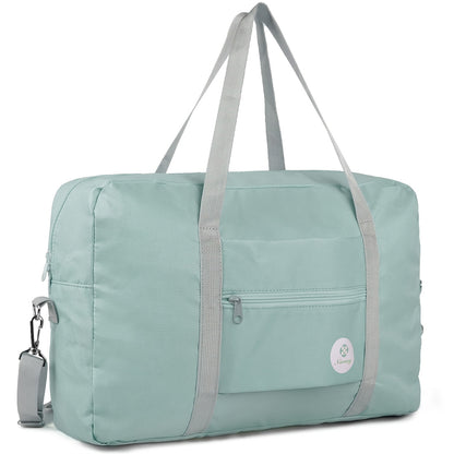 Lightweight Underseat Weekend Tote Bag for Men & Women - Durable Overnight Travel Holdall with Shoulder Strap, Spacious Interior, Easy-Clean Fabric & Reinforced Stitching - Must-Have Carry-On Gift for Holiday Travel, 2025 Christmas Gift