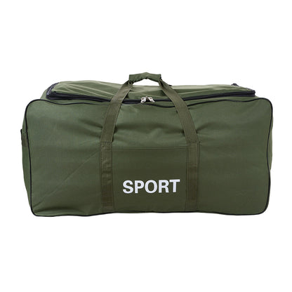 Large Capacity Thick Storage Bag, Oxford Cloth Wheeled Luggage Packing Bag, Moving Duffle Bag Perfect for Moving House, Travel Trips, Home Organization, Durable Wheeled Luggage Bag That Holds Clothes, Bedding, Daily Essentials for Relocation, Short Vacati