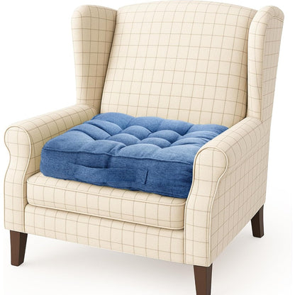 Chair Cushions Tufted Garden Kitchen Chair Cushion with Handle Strap Comfortable Chair Pads for Dining Room Kitchen