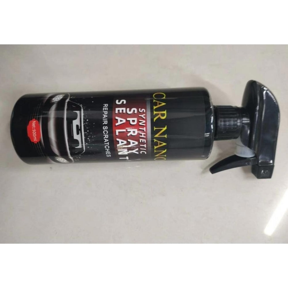 Nano Ceramic Coating Spray 500ml Hydrophobic Car Wax Polish Liquid Crystal Coat Scratch Repair Spray for Long-Lasting Shine & Paint Protection on All Vehicles