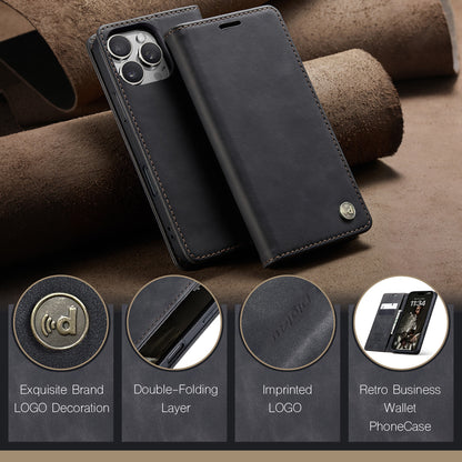 Upgraded Faux Leather Flip Cover Wallet Case For iPhone 16 Plus 16 Pro Max with Card Holder, Magnetic Closure, and Stand Function Phone Case