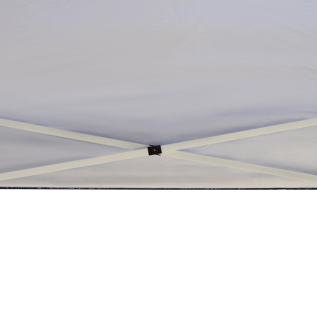 Pop Up Gazebo 3x3m Heavy Duty – Powder-Coated Steel Frame, Guy Ropes & Ground Stakes Included, Carrying Bag | Garden Party Tent & Marquee for BBQ, Wedding & Outdoor Events | White, Green or Grey