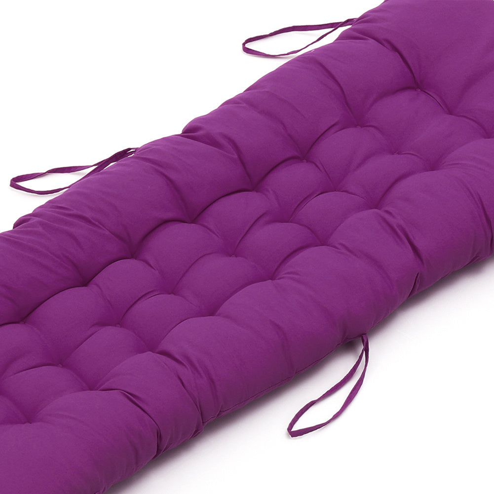 1pc Patio Chair Cushion Modern Sofa Chaise Lounge Cushion Seating Garden Bench Rattan Chair Cushion Swing Cushion 170*48*8cm Only Cushion