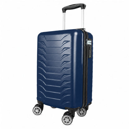 Direct Luggage Underseat Cabin Case 40 x 25 x 20 cm RyanAir Approved Size with Combination Lock and Detachable 360° Wheels T-HC-US-1627