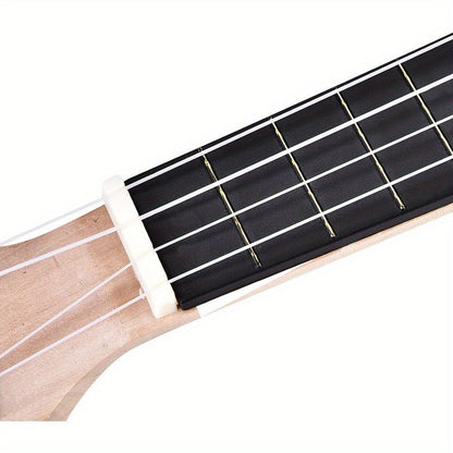DIY Ukulele Kit – Build Your Own 4-String Ukulele from Scratch | Basswood Craft Kit for Teens & Adults | Beginner-Friendly Music Gift & Creative Activity