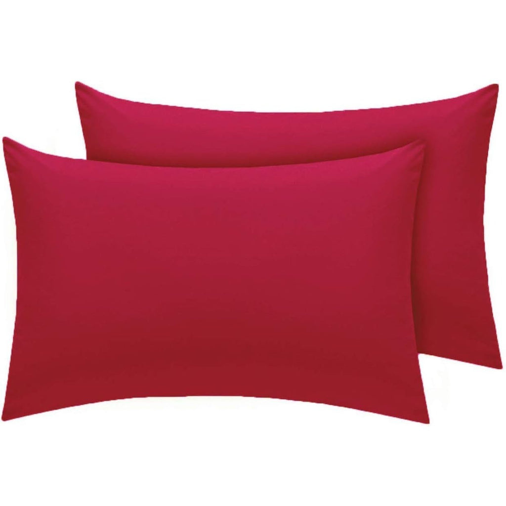 Plain Pillowcase Pair – 50 x 70cm Colour Options