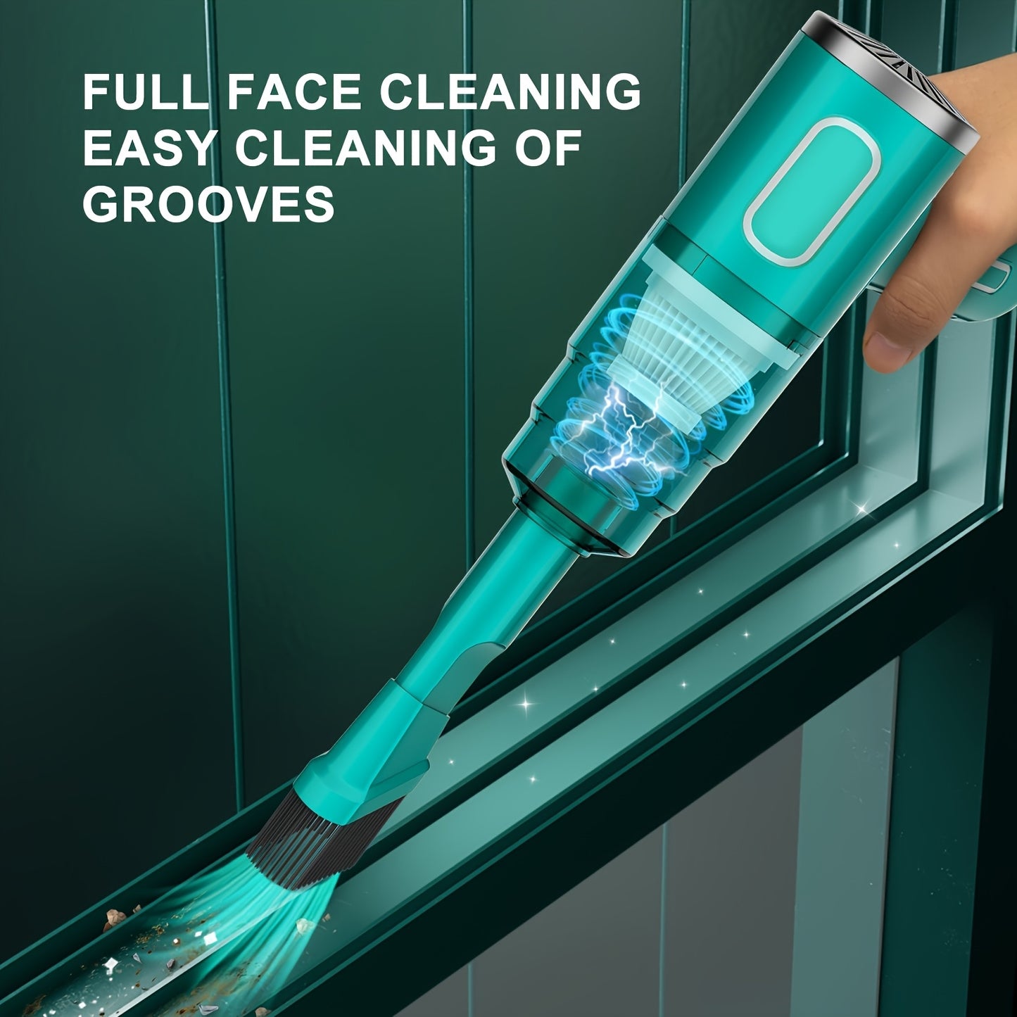 Wireless Powerful Vacuum Cleaner, Suitable for Hardwood Floors/ Carpets/ Pet Hair, Very Suitable As A Gift for Men, Women, Fathers, Mothers And Husbands, Suitable for Anniversary And Birthday Gifts.