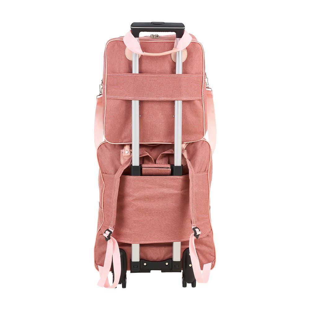 2 Piece Lightweight Rolling Luggage Set with Spinner Wheels, Suitcase Set, Spinner Luggage Set, Carry - on Suitcase and Matching Travel Bag for Business Trips, Versatile Luggage Solution for Vacation Getaways, Weekend Trips and Long - Distance Travel