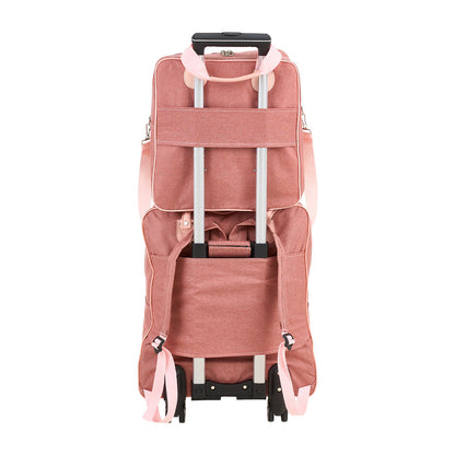 2 Piece Lightweight Rolling Luggage Set with Spinner Wheels, Suitcase Set, Spinner Luggage Set, Carry - on Suitcase and Matching Travel Bag for Business Trips, Versatile Luggage Solution for Vacation Getaways, Weekend Trips and Long - Distance Travel