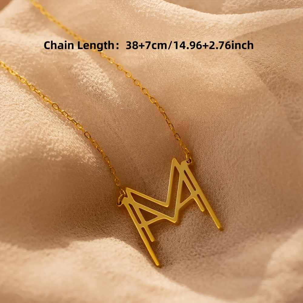 Customized] Personalized Stainless Steel Name Logo Necklace / Custom Name Logo Necklace / Unique Creative Gift / Holiday Gift / Birthday Gift / Perfect Gift for Her