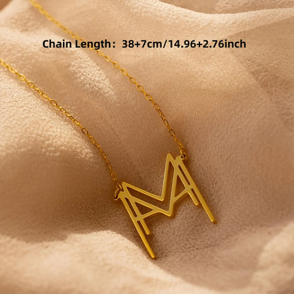 Customized] Personalized Stainless Steel Name Logo Necklace / Custom Name Logo Necklace / Unique Creative Gift / Holiday Gift / Birthday Gift / Perfect Gift for Her
