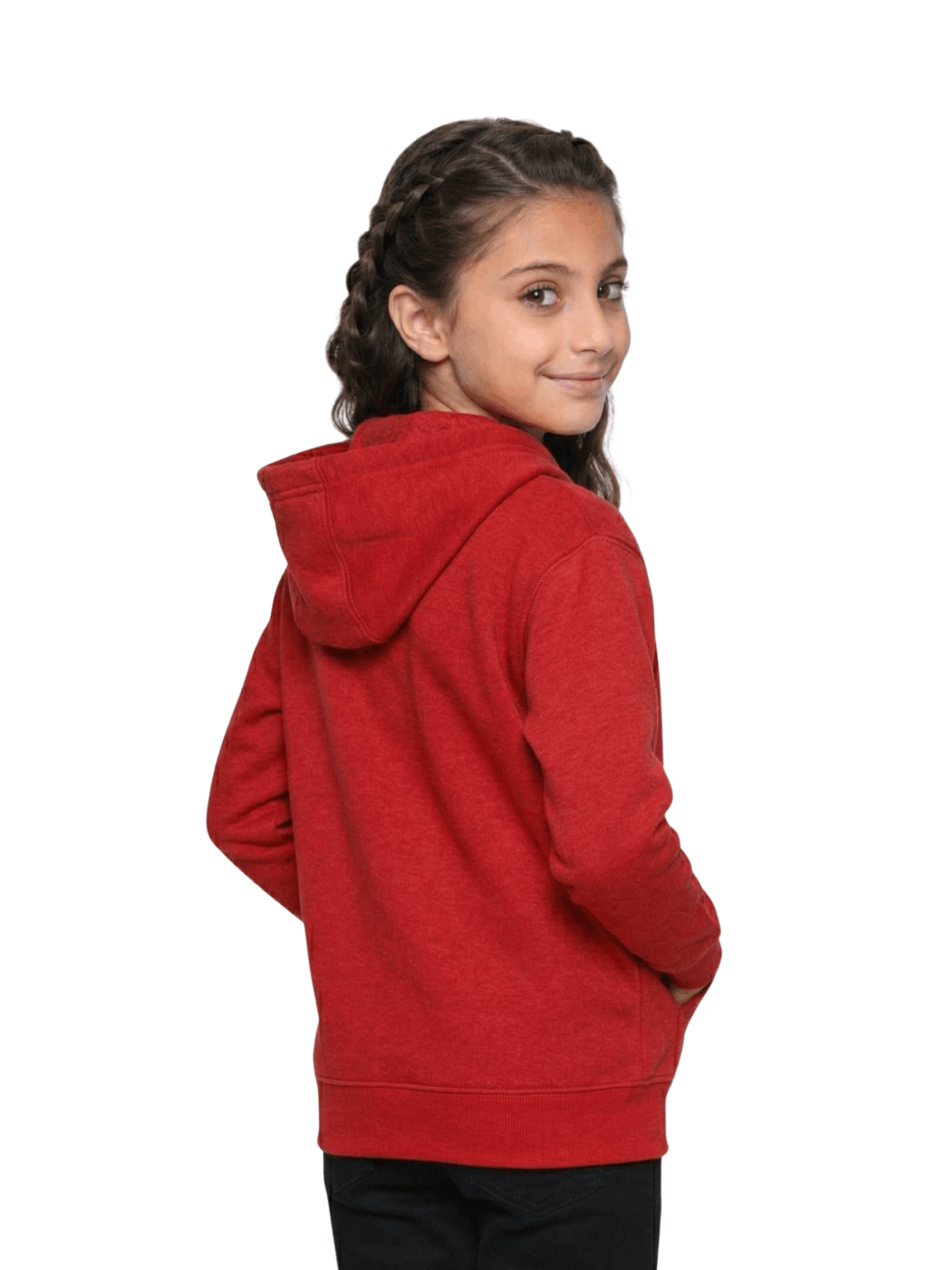 GW CLASSY OUTFIT Boys Girls Casual Fleece Hoodie Kids Lightweight Zipper Sweat Shirt Soft and Comfortable for School and Everyday