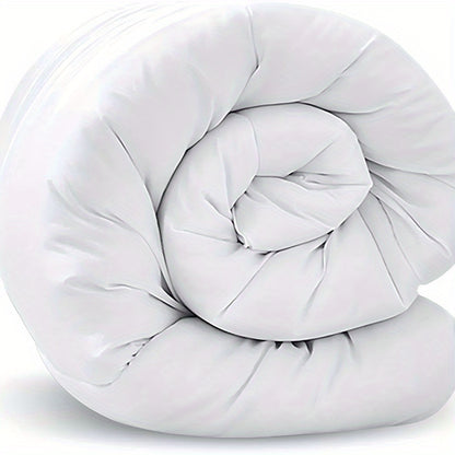 Tog 15 Bedding Grid Quilted Duvet- Ultra-Sof, Warm And Fluffy (White, All Size, Single 135x200cm/ Double 200x200cm/ King 230x220cm/ Supe King 260x220cm)
