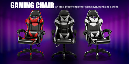 Ergonomic Design Gaming Chair with Adjustable Headrest And Lumbar Support, Office Desk Chair, Gift for Boyfriend