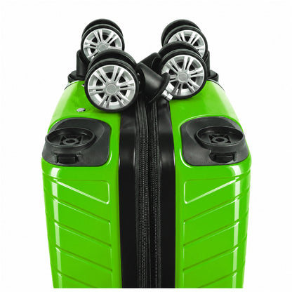 Direct Luggage Underseat Cabin Case 40 x 25 x 20 cm RyanAir Approved Size with Combination Lock and Detachable 360° Wheels T-HC-US-1627
