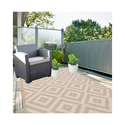 Easy care indoor outdoor rug