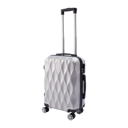 20 Inch Travel Suitcase with Spinner Wheels, Durable Hardshell Carry on Luggage for Business Trips & Weekend Getaways, Lightweight Rolling Luggage for Men & Women, Fashion Luggage