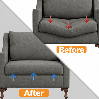 1, 2 & 3 Black Sofa Rejuvenator Boards, Sofa Seat Support Boards, Sofa Saver, Adjustable/Foldable Sagging Sofa Support, BOARD