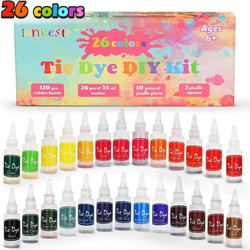 Tie Dye Kit Professional Creations Colours Tulip Ink Adults Kid Box Craft Set